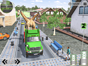 Wild Animals：Transport Truck