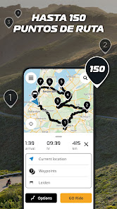 Captura de Pantalla 3 TomTom GO Ride: GPS para motos android