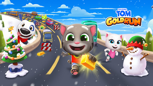Talking Tom Gold Run v3.3.1.234 Mods Android poster-8