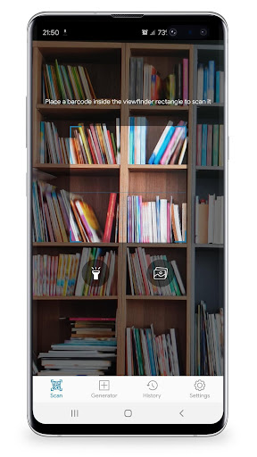Android application Scan QRCode - Barcode screenshort