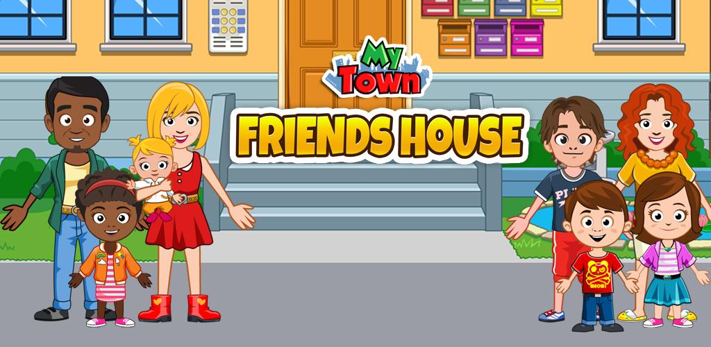 My first game. Игра my Town дом. My Town дом друга. My Town семейный дом. Игры на дому с друзьями.