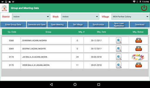 Microlekha WISE Screen 2