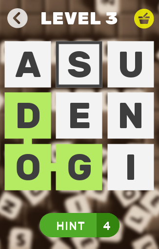 Find the WORDS - Word search g