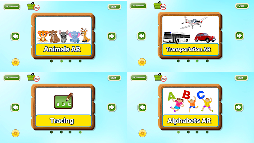 Android application My Ar Teacher screenshort