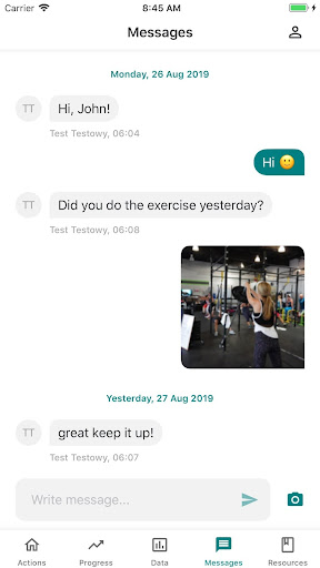 TRIUMPH NUTRITION Screen 3