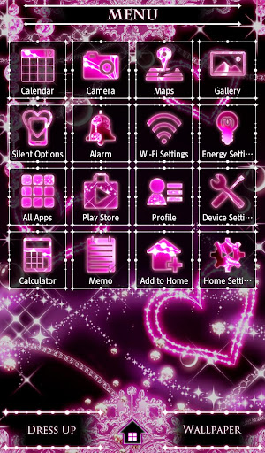 Fantasy Wallpaper Cosmo Heart Screen 2