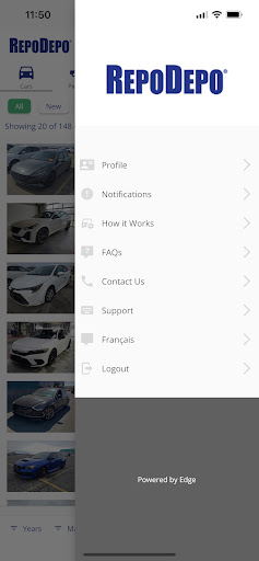RepoDepo Screen 2