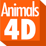 Animals 4D icon