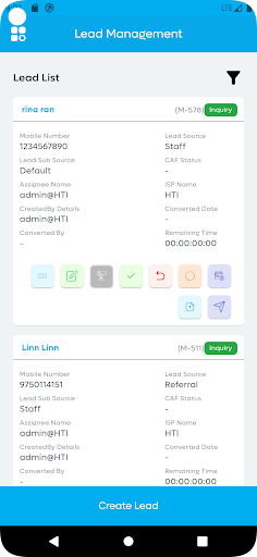 Hi Fiber Field Staff App