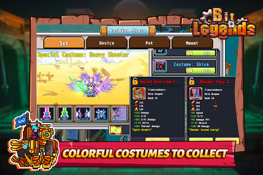 لعبه Bit Legends apk مهكر1