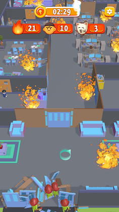 Crowd Fire 3D - Screenshot 2