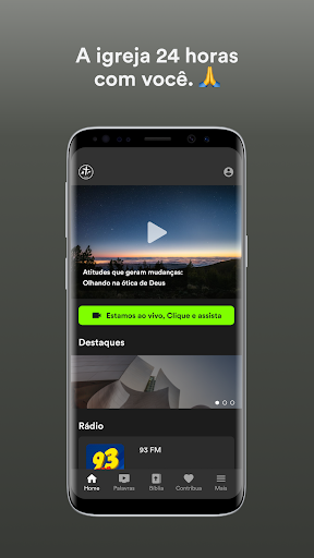 Android application Sete Pontes Church screenshort
