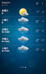 天気 - Weather