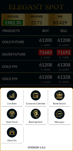 Elegant Bullion Screen 3