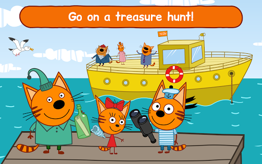 Kid-E-Cats Sea Adventure! Kitty Cat Games for Kids screenshots 10