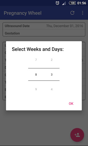 Pregnancy Wheel Screen 3