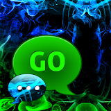 GO SMS Pro Green Smoke Buy icon