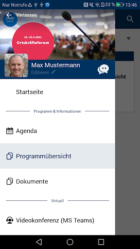 DAAD Events Screen 3