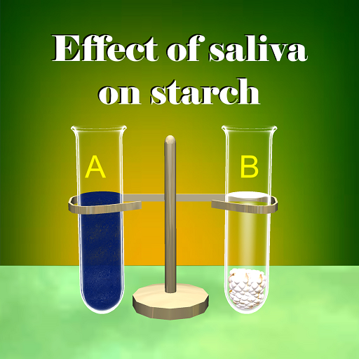 Effect of saliva on starch logo