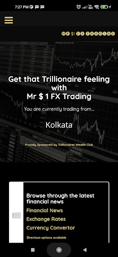 Android application MR 1dollar FX Trading screenshort