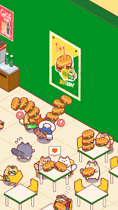 Cat Snack Bar: Cute Food Games
