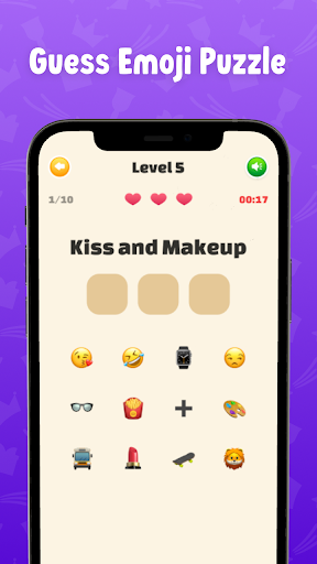 Android application Emoji Guess IQ: Merge & Match screenshort