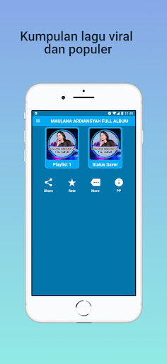 Android application Maulana Ardiansyah Full Album screenshort