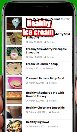 Dairy Free Ice Cream Recipes