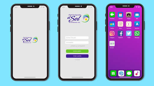 Android application Mi Sol screenshort