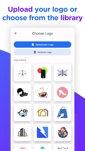 Screenshot of Business Card Maker