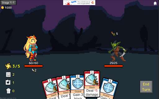 Unitychan Card Combat Screen 2