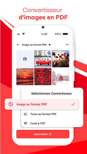 Image en PDF : PDF Converter screenshot 1