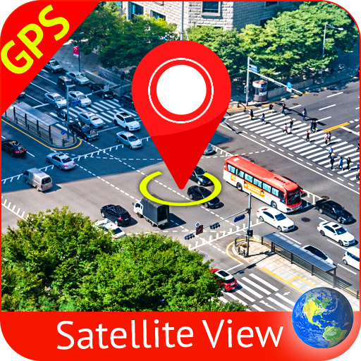 GPS Earth Map Navigation logo