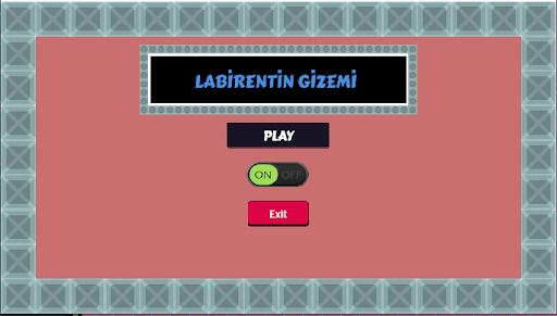 Android application Labirentin Gizemi screenshort