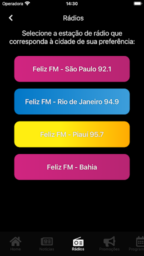 Rádio Feliz FM Screen 3
