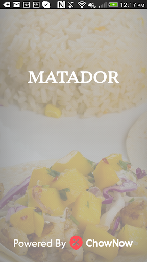 Android application El Matador Mexican Grill & Bar screenshort
