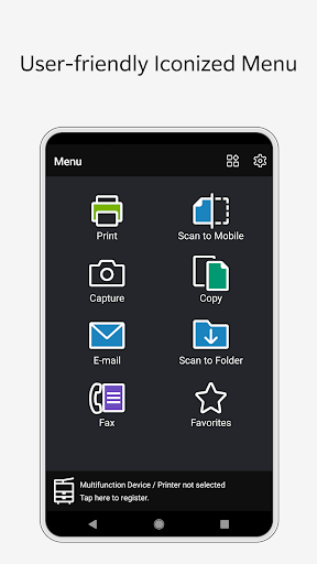 Android application Print Utility V3W screenshort