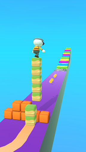 Cube Surfer:Food Skateboard Screen 3