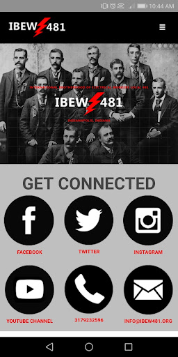 Android application IBEW Local 481 screenshort