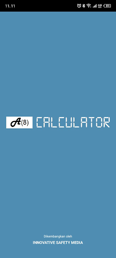 Android application A(8) Calculator screenshort