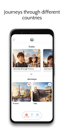Android application Tiny Travelers Tales screenshort