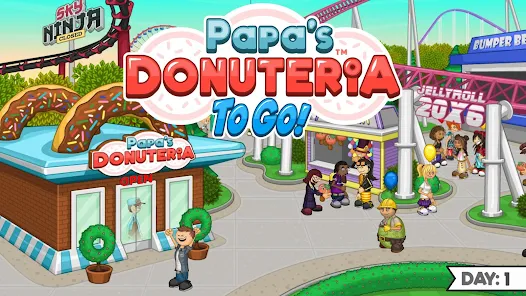 Papa's Donuteria - Jogo Gratuito Online