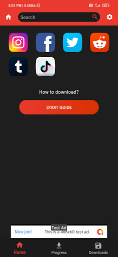 Android application Media Browser screenshort
