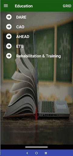 Central Remedial Clinic App Screen 2