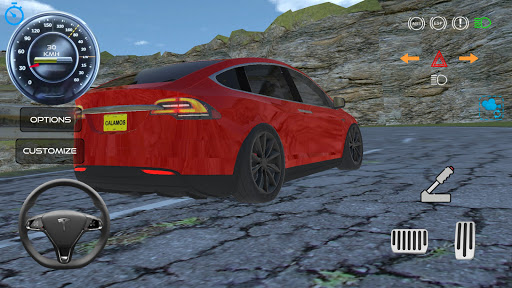 Electric Car Driving Simulator