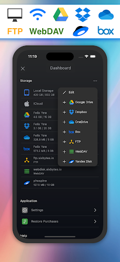 Screenshot of Phone Drive: File Manager
