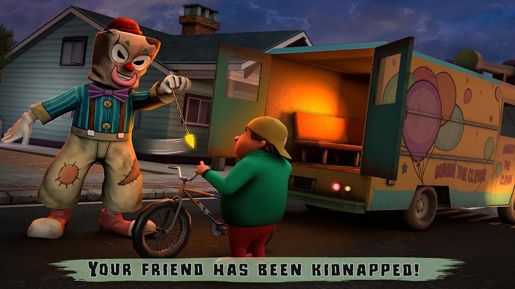 Freaky Clown : Town Mystery 1.0.1 APK + Mod (Unlimited money) إلى عن على ذكري المظهر