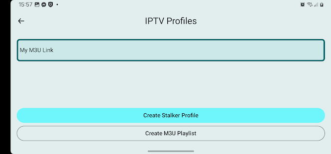 IPTV Stalker Player Screenshot