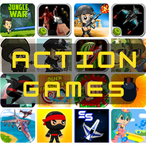 173 Action Games in one app