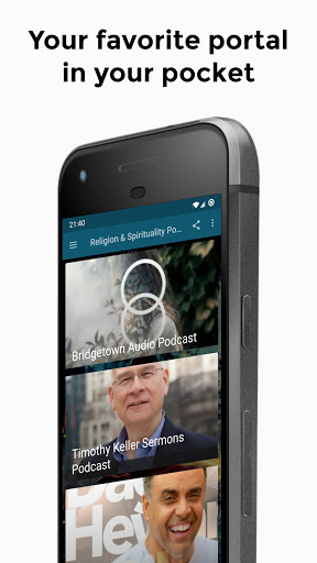 Android application Religion Spirituality Podcast screenshort